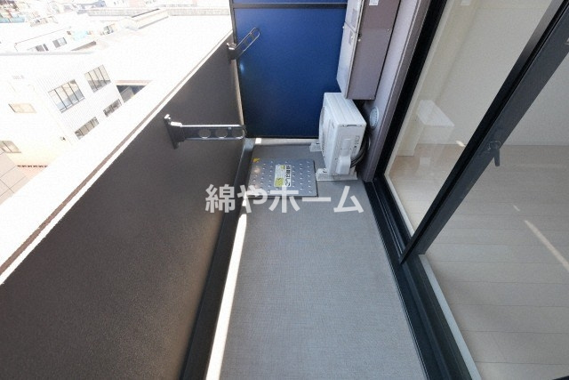 サムティ大阪GRAND EASTのバルコニー|陽当たり良好なバルコニーです