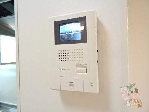 グランドソレイユ　Ａのセキュリティ|カメラ付インターホン