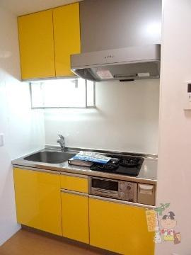 グランドソレイユ　Ａのキッチン|システムキッチン