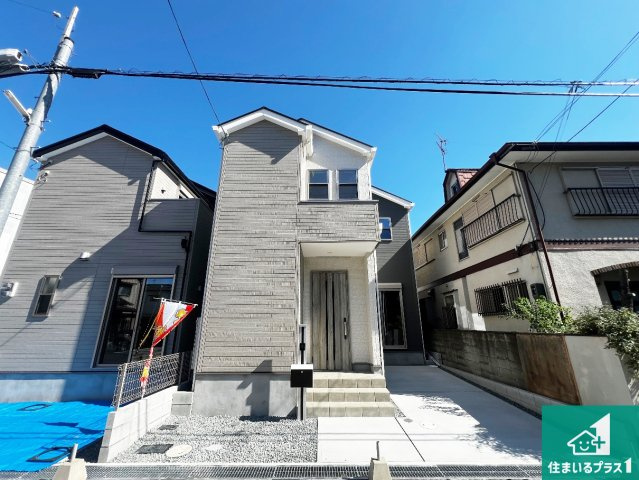 松原市天美北　第2期　新築一戸建ての外観|安心の10年保証！外観を美しく保ち、雨水で汚れを落とします！気になることがありましたら、お気軽にお問い合わせください！