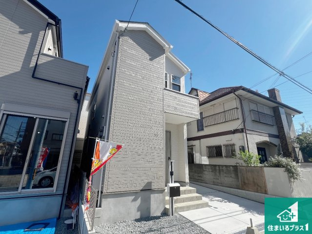 松原市天美北　第2期　新築一戸建ての外観|お客様に長く安心して住んでいだだける事にこだわった家づくり！住んでからのアフターサービスにもしっかりと取り組んでいます！