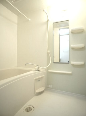 【浴室】 | ポワールⅡ | シャワー付きです♪