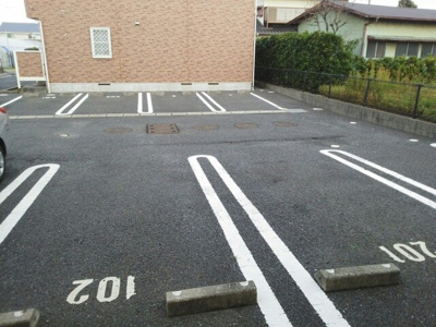 【駐車場】 | メゾンプラシードＢ | 駐車場があります