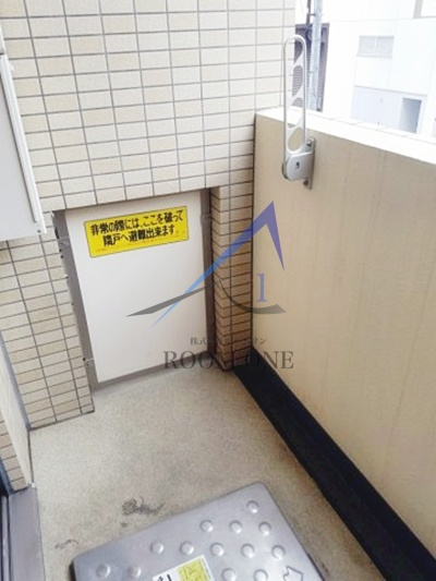 クレイシア蔵前のバルコニー|バルコニーです。