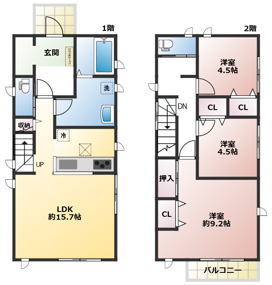 【タマホーム施工・カースペース３台】太田和2丁目中古戸建の画像