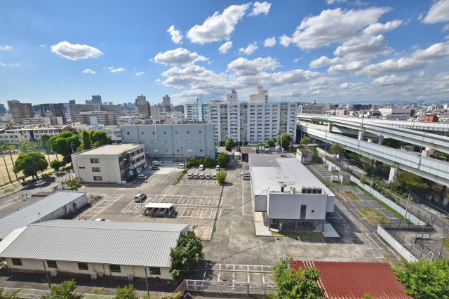 旭コーポB棟の展望|物件からの眺望です。視線を遮る建物がなく開放感があります。