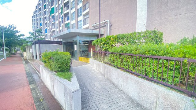 旭コーポB棟のエントランス|エントランス現地写真です。