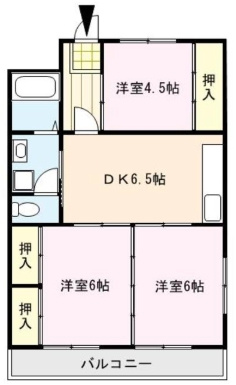 山本ビルの間取り