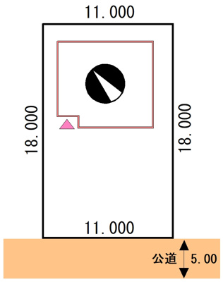 【区画図】 | 昭和中央1丁目130-62売家
