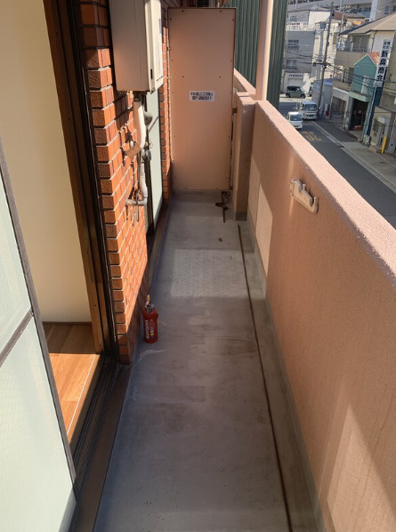 コスモハスイ　波除小学校のバルコニー|COSMO蓮井　バルコニー