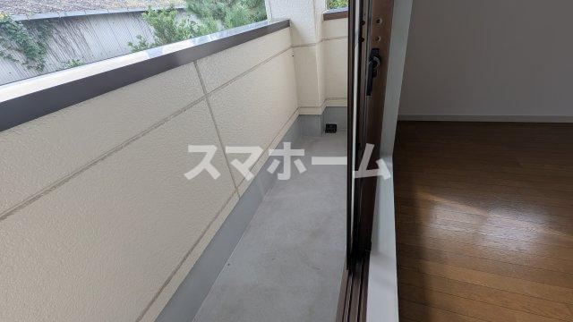 ディアコートＫのバルコニー