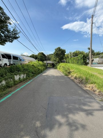 沼津市中沢田Ⅰ　新築戸建　全6棟　E棟　　の前面道路含む現地写真