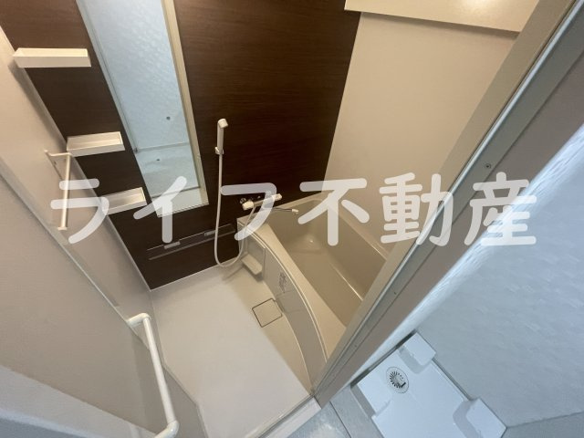 アクロシャトー俊徳道の浴室|ゆったり過ごせるお風呂です