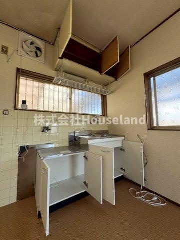 川尻戸建のキッチン