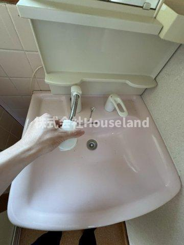 川尻戸建の洗面所