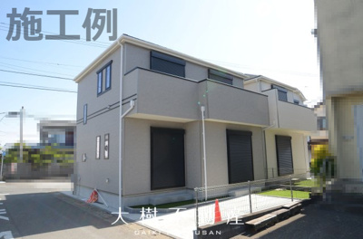 【外観：施工例】 | 海老名市杉久保北5丁目 新築戸建て 全2棟【仲介手数料無料】