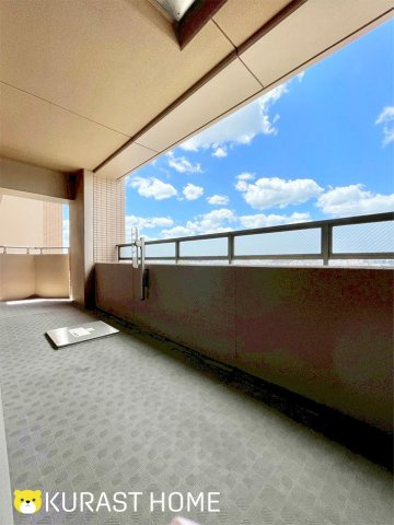 レスポワール向日町ステーションフロントA棟　8階のバルコニー