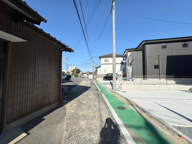 ーFor.Mーフォルムー小倉北区今町2丁目2期　【小倉北区　新築戸建て】の前面道路含む現地写真|現地撮影　2025,11,6　【小倉北区　新築戸建て】