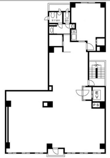 【間取り】 | 88堂島ウイング（テナント） | 88堂島ウイング（テナント）　間取り