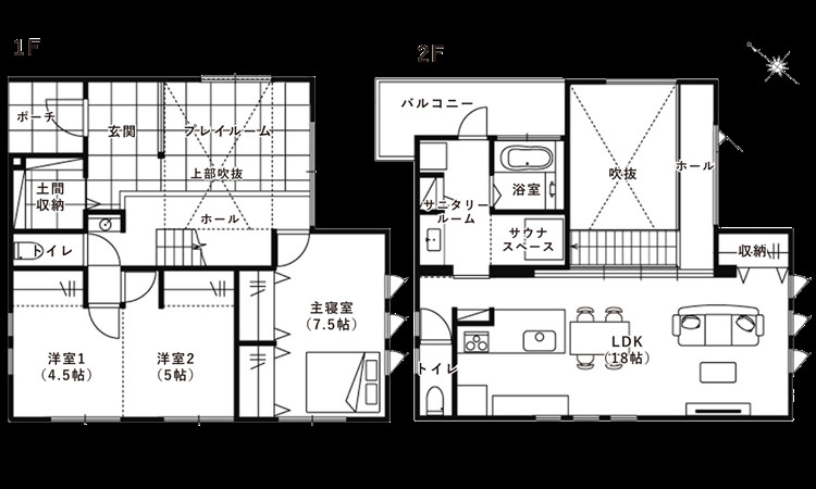 広島市安佐南区山本新町４丁目 の間取り