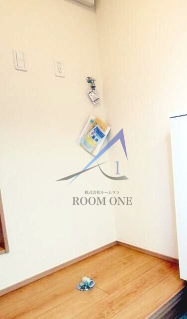 チャルテ梅島の設備|洗濯機置き場です。