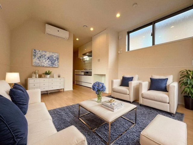 ｓｏｍｍｅｔの居間・リビング|CG画像のため実際は家具が付きません