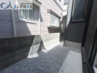 【庭】 | 明石市二見町西二見　新築戸建 | ガーデニングや家庭菜園を楽しんだり、小さなお子様がいるご家庭ではプールなどをして楽しめますね♪