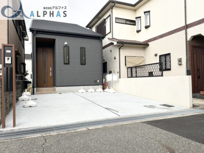 【外観】 | 明石市二見町西二見　新築戸建 | 即入居可♪新築戸建♪
地震・火災に強いツーバイフォー「省令準耐火構造」