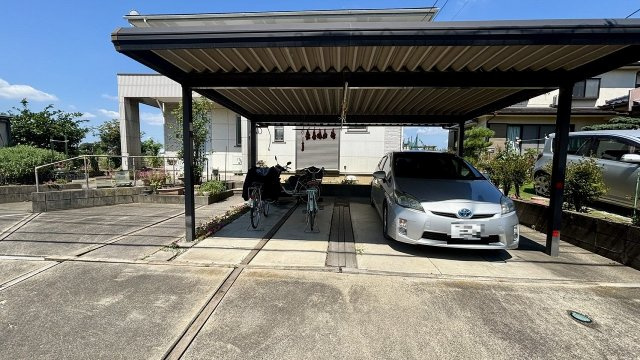 越谷市野島の駐車場|令和7年7月撮影