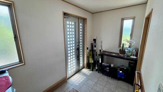 越谷市野島の玄関|令和7年7月撮影