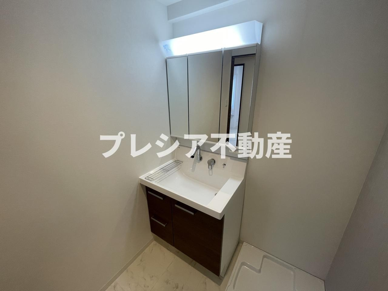 GROOVE上甲子園レジデンスの独立洗面台