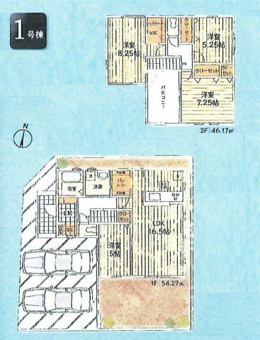 青梅市大門3丁目　新築戸建全2棟