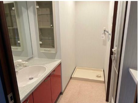 桜山閣の独立洗面台