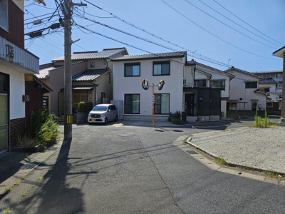 【前面道路含む現地写真】 | 鳥取市田園町４丁目土地