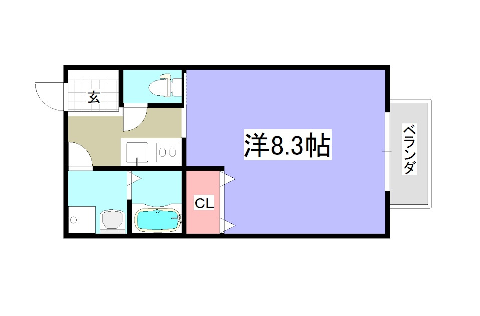 カスターニャフォレストの間取り|【代表的な間取です】