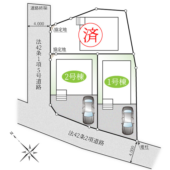 【区画図】 | マイホームは夢ではありません、ミライズホーム株式会社が一緒にサポートさせていただきます！ご要望をヒアリングさせてください。