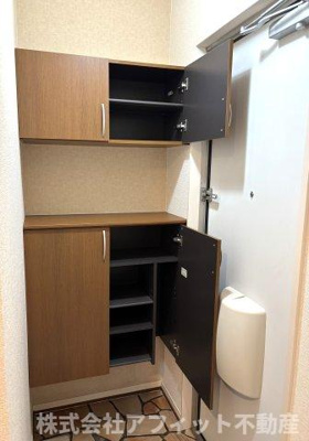 【玄関】 | Lead みすず A棟 | シューズボックス