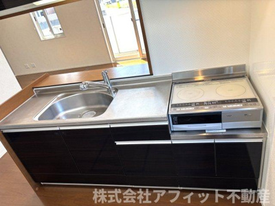 【キッチン】 | Lead みすず A棟 | IHクッキングヒーター付き