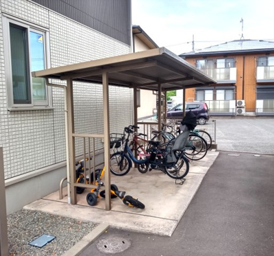 【その他】 | Lead みすず A棟 | 屋根付き駐輪場