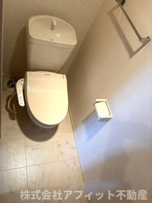 【トイレ】 | Lead みすず A棟 | 温水洗浄暖房便座