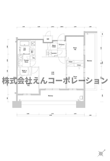 【間取り】 | エンクレスト博多駅南GRACE
