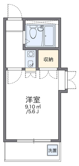 【間取り】 | レオパレスフォンテーヌ