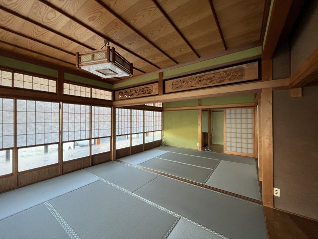 米子市和田町　中古住宅の和室|玄関横和室