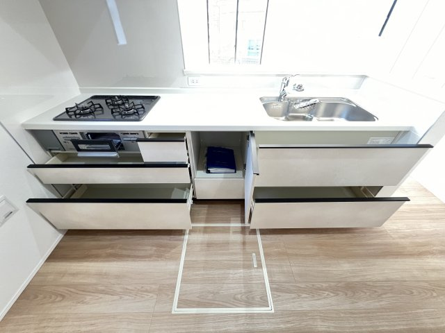 橿原市北妙法寺町全１棟|ガスコンロ3口