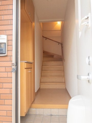 【玄関】 | カルム・プロムナードⅠ | 毎日通る玄関はこちらです