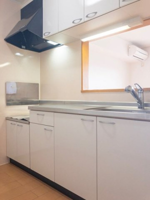 【キッチン】 | カルム・プロムナードⅠ | 使いやすいキッチンです