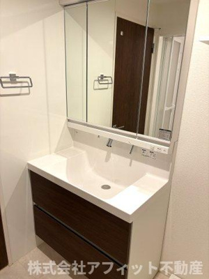 【洗面所】 | グランシャリオ本庄 | 洗髪洗面化粧台