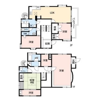 【間取り】 | 千葉市花見川区畑町　中古戸建