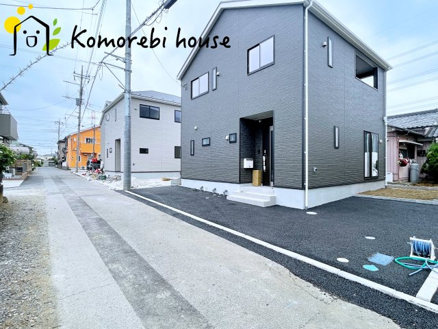 上尾市上尾下　第1　2期　新築一戸建て　クレイドルガーデン　06の前面道路含む現地写真|撮影：'25/07/8/1