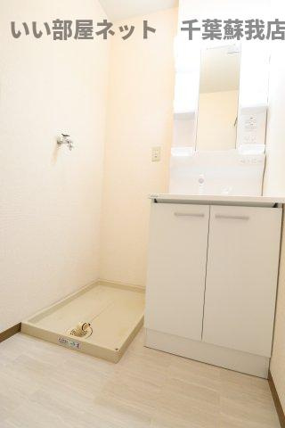 ロイヤルハウスAの洗面所|洗面所です